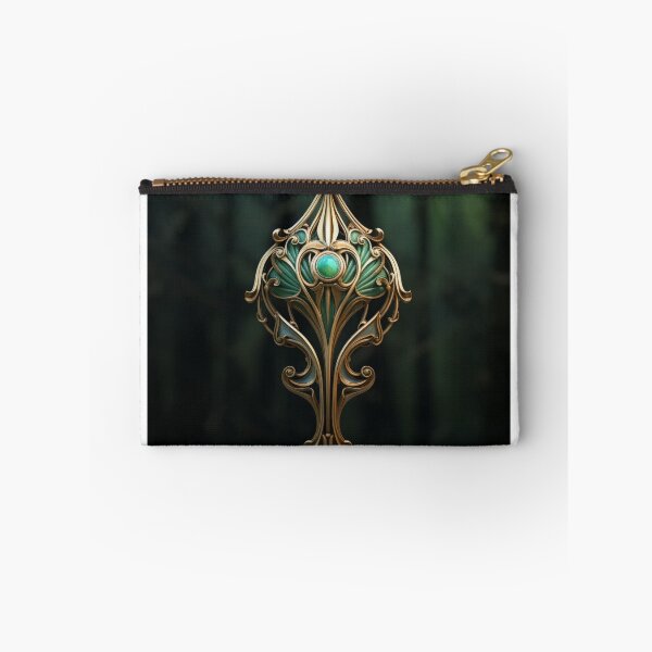 Item preview, Art Nouveau-inspired pendant  designed and sold by Whimsicalhub.