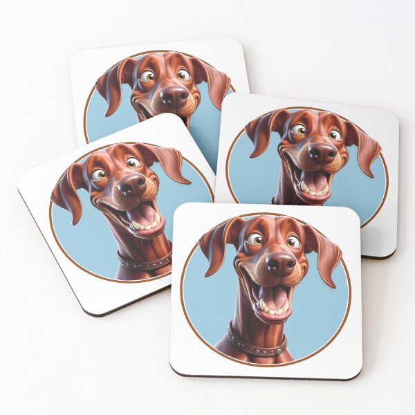 Item preview, Happy Doberman designed and sold by Wilcox PhotoArt.