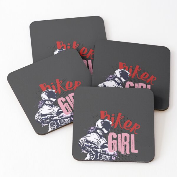 Item preview, Retro motorcycle biker girl designed and sold by VieBelieve.