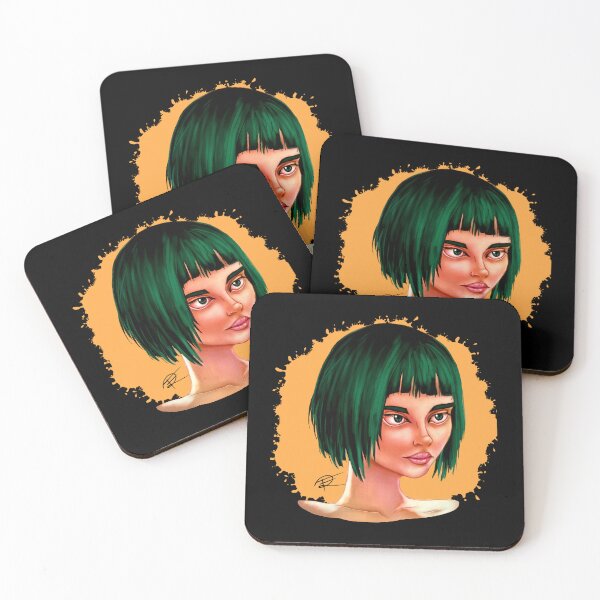 Item preview, Girl with Intense Look  designed and sold by Ranydrawings.