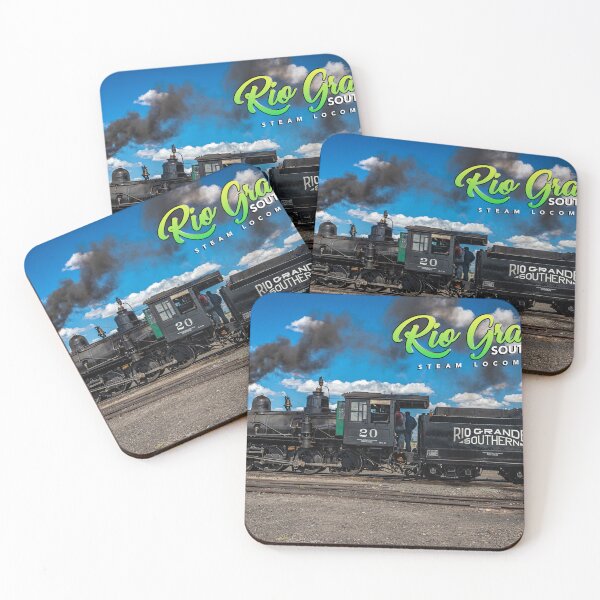 Item preview, Rio Grande Southern 20 Steam Locomotive designed and sold by GestaltImagery.