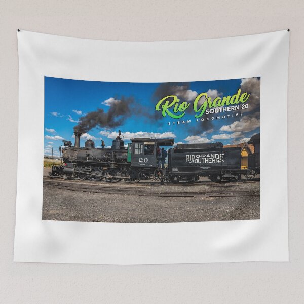 Item preview, Rio Grande Southern 20 Steam Locomotive designed and sold by GestaltImagery.