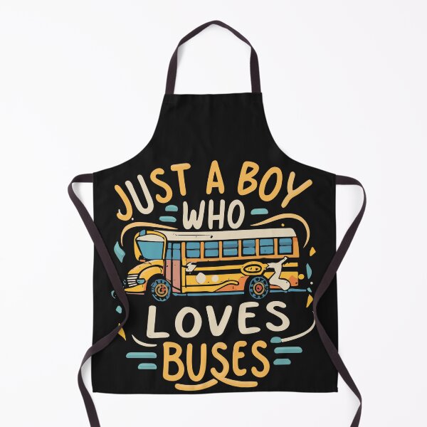Item preview, Kids School Bus Costume Just a Boy who loves Buses designed and sold by Pitchou07.