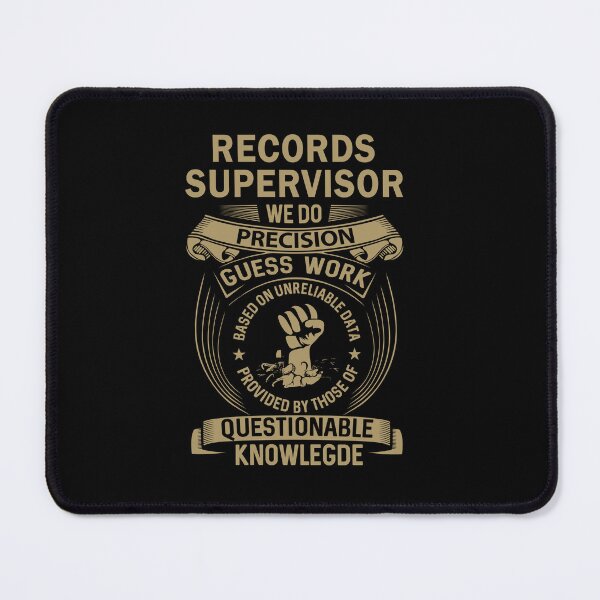 Item preview, Records Supervisor designed and sold by MiraclePitts.