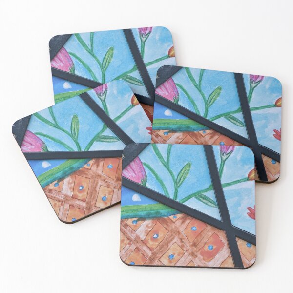 Item preview, A colorful abstract of various shapes designed and sold by NancyKHajjar.