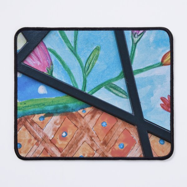 Item preview, A colorful abstract of various shapes designed and sold by NancyKHajjar.