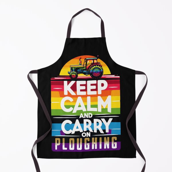 Item preview, KEEP CALM AND CARRY ON PLOUGHING designed and sold by HYPeR-NaTUrE.