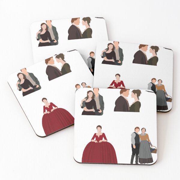 Item preview, Outlander Character Illustrations designed and sold by kbracey-meraki.