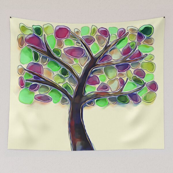 Item preview, Gumdrop Tree - Square designed and sold by Finding Fortuity.