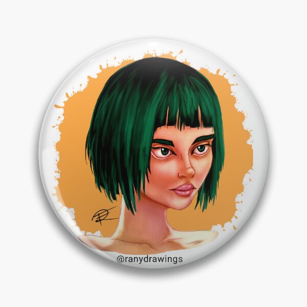 Item preview, Girl with Intense Look  designed and sold by Ranydrawings.
