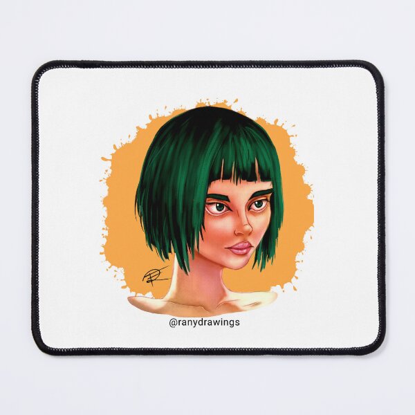 Item preview, Girl with Intense Look designed and sold by Ranydrawings.