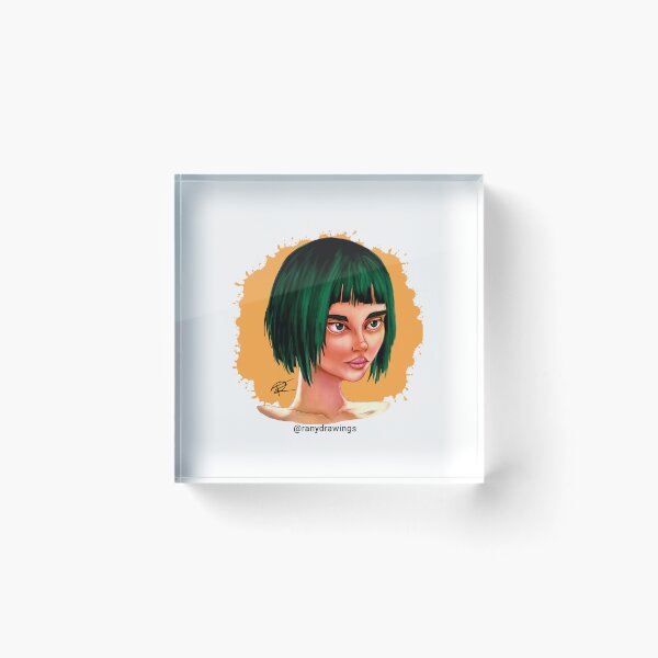 Item preview, Girl with Intense Look  designed and sold by Ranydrawings.