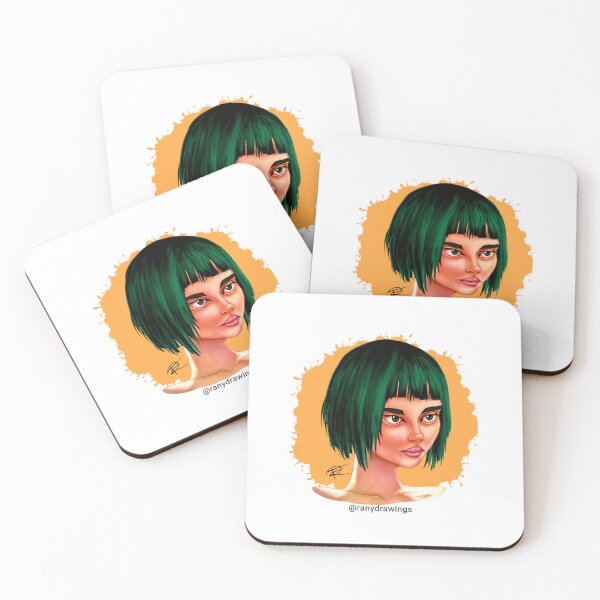 Item preview, Girl with Intense Look  designed and sold by Ranydrawings.