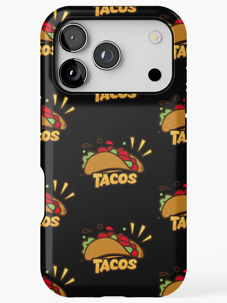 Thumbnail 1 of 4, iPhone Case, TACOS!!! designed and sold by RuralGlamour.