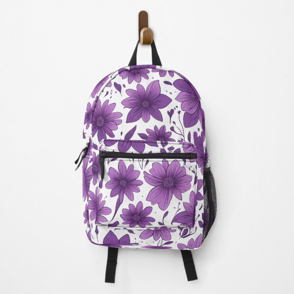 Item preview, Purple Flowers: Floral Pattern designed and sold by nexanova369.