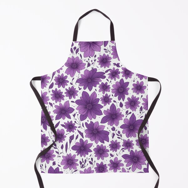 Item preview, Purple Flowers: Floral Pattern designed and sold by nexanova369.