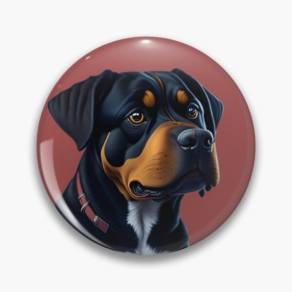 Item preview, Rottweiler Royalty: Adorable Cartoon Design designed and sold by nadeem4design.