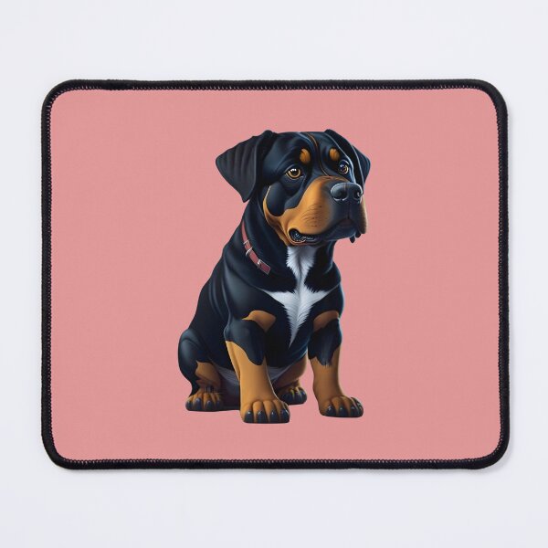 Item preview, Rottweiler Royalty: Adorable Cartoon Design designed and sold by nadeem4design.