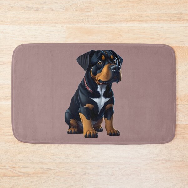 Item preview, Rottweiler Royalty: Adorable Cartoon Design designed and sold by nadeem4design.
