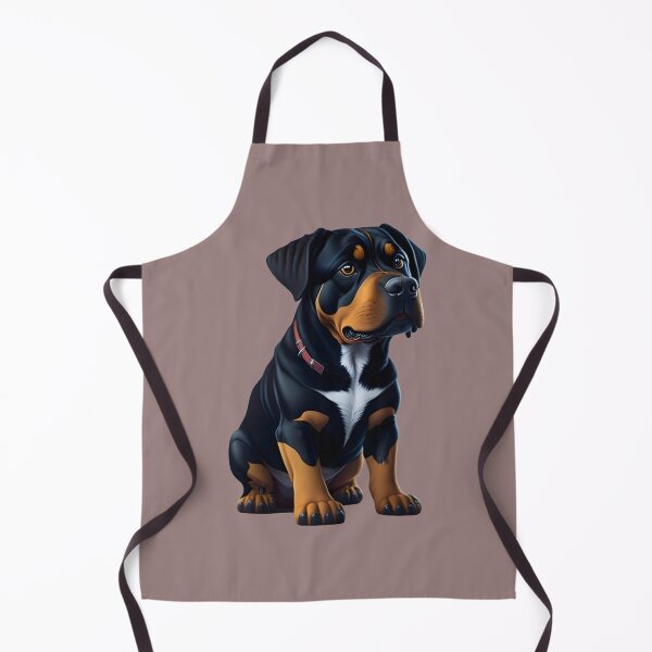 Item preview, Rottweiler Royalty: Adorable Cartoon Design designed and sold by nadeem4design.