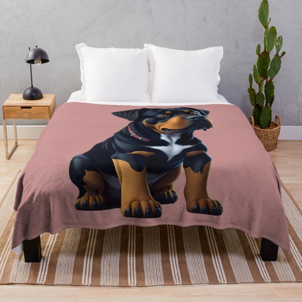Item preview, Rottweiler Royalty: Adorable Cartoon Design designed and sold by nadeem4design.