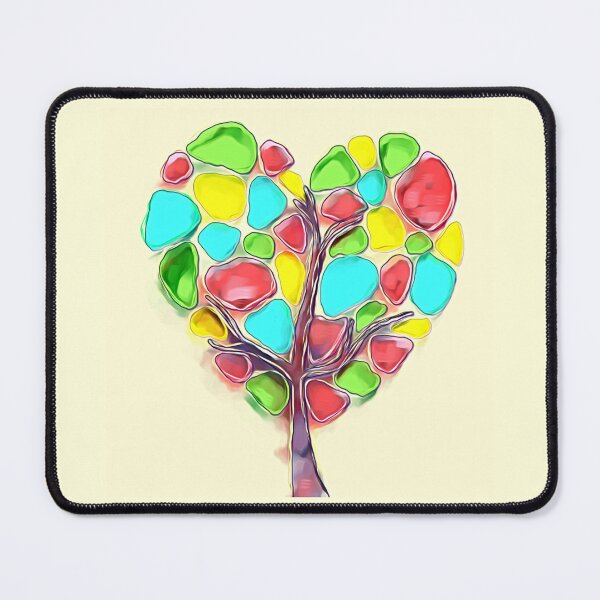 Item preview, Gumdrop Tree - Heart designed and sold by Leslie Montgomery Art.