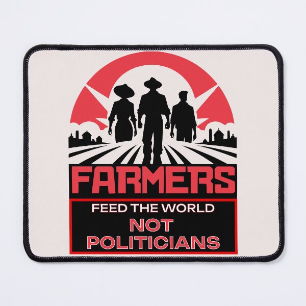 Item preview, FARMERS FEED THE WORLD NOT POLITICIANS designed and sold by HYPeR-NaTUrE.