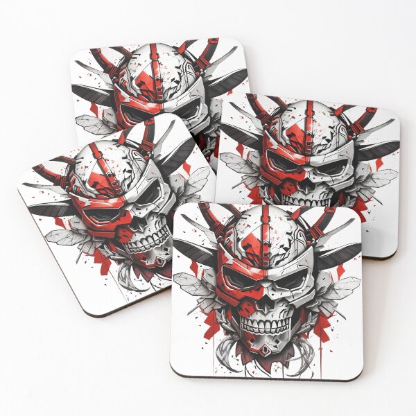Item preview, samurai head skull designed and sold by wplamkung.