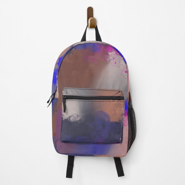 Item preview, Utopia - Blue Burnt Sienna Red-Violet Abstract designed and sold by Joey Santiago.