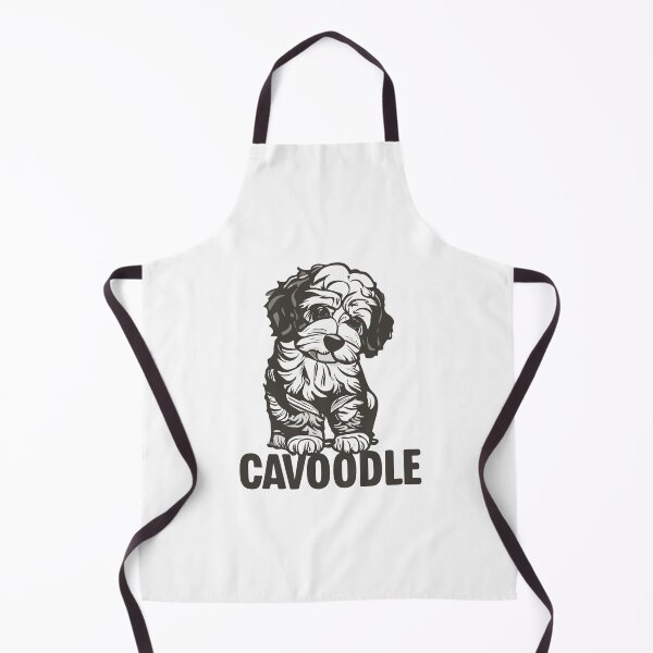 Item preview, dogs cavoodle black and white designed and sold by storefoxmix.