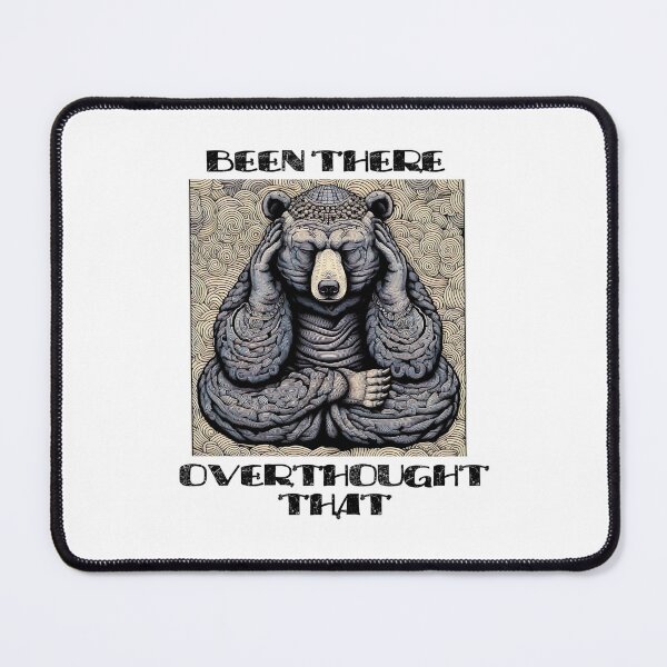 Item preview, Been There, Overthought That (Black) designed and sold by Yogimeister.