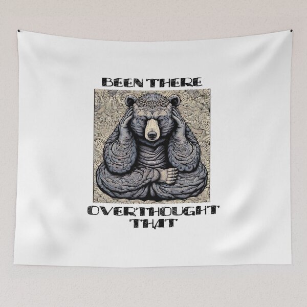 Item preview, Been There, Overthought That (Black) designed and sold by Yogimeister.