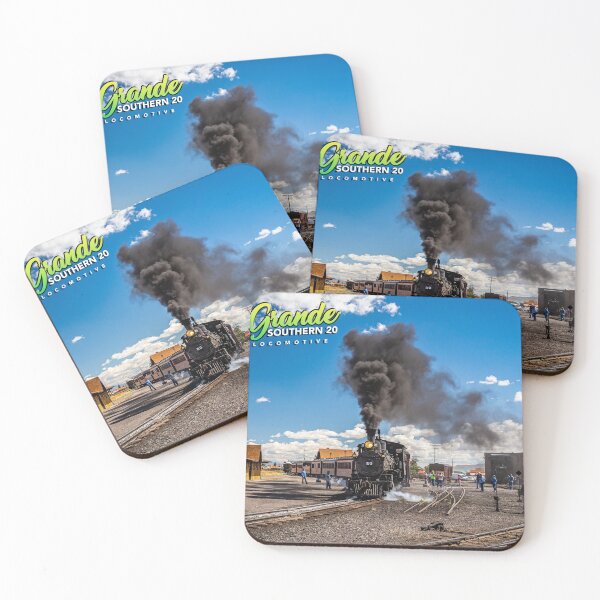 Item preview, Rio Grande Southern 20 Steam Locomotive designed and sold by GestaltImagery.