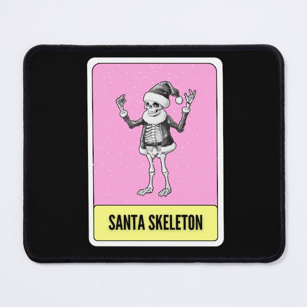 Item preview, Santa Skeleton: Tarot Card designed and sold by KrisRubinArt.