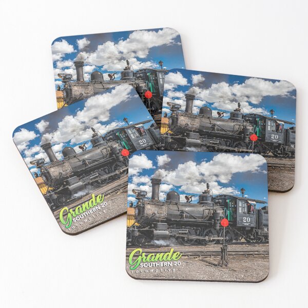 Item preview, Rio Grande Southern 20 Steam Locomotive designed and sold by GestaltImagery.