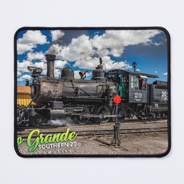Item preview, Rio Grande Southern 20 Steam Locomotive designed and sold by GestaltImagery.