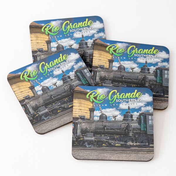 Item preview, Rio Grande Southern 20 Steam Locomotive designed and sold by GestaltImagery.