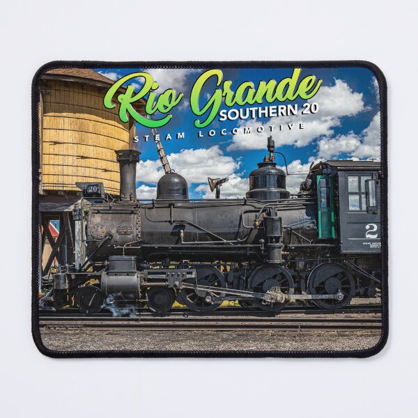 Item preview, Rio Grande Southern 20 Steam Locomotive designed and sold by GestaltImagery.
