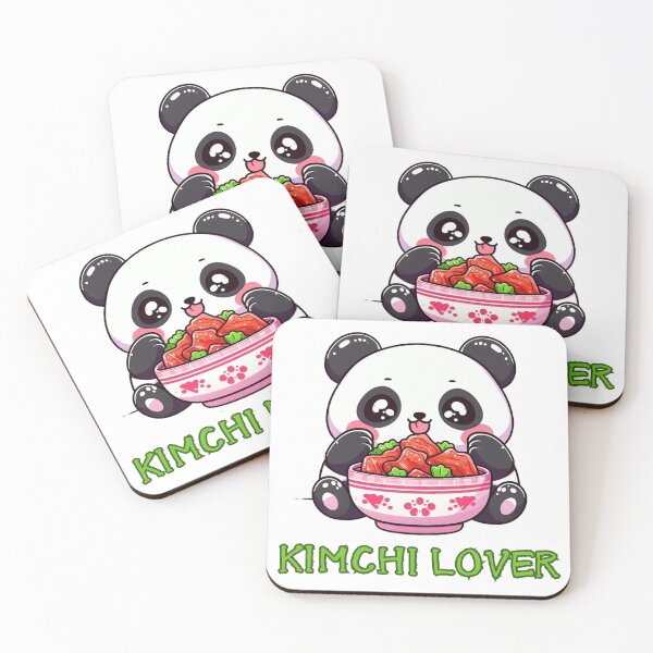 Item preview, panda eating kimchi designed and sold by Animalia-.