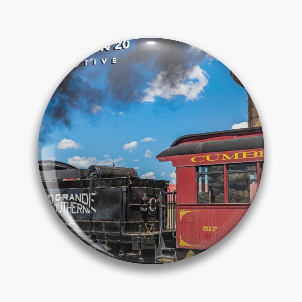 Item preview, Rio Grande Southern 20 Steam Locomotive designed and sold by GestaltImagery.