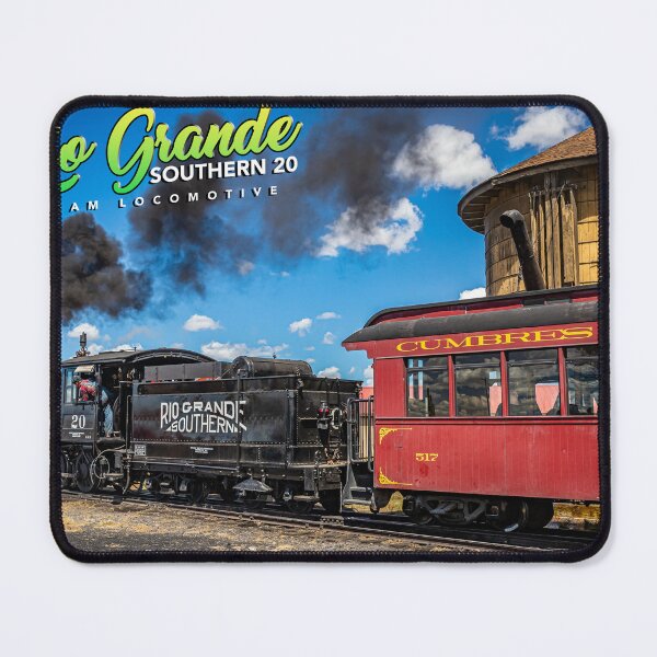 Item preview, Rio Grande Southern 20 Steam Locomotive designed and sold by GestaltImagery.