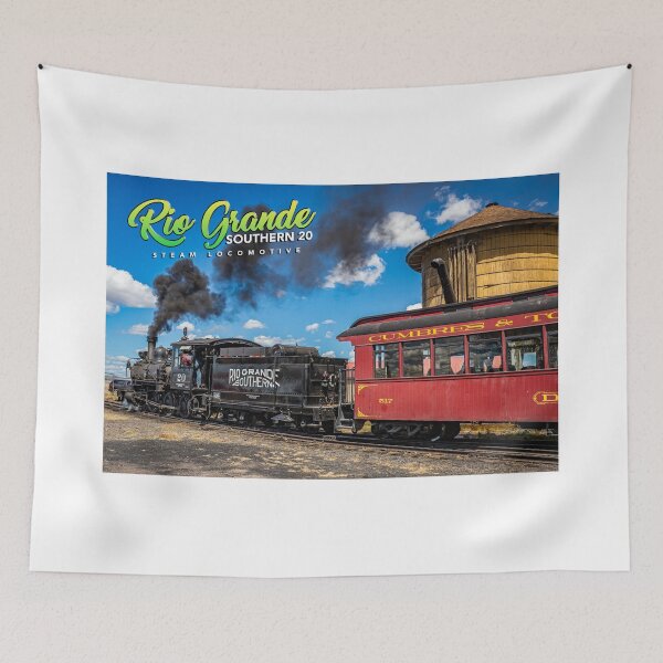 Item preview, Rio Grande Southern 20 Steam Locomotive designed and sold by GestaltImagery.