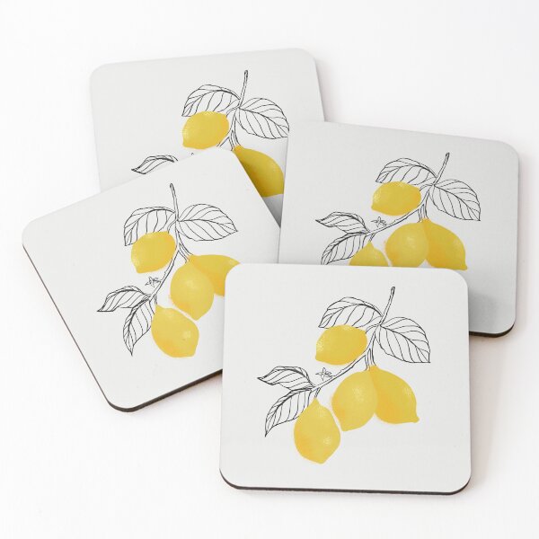Item preview, Lamya lemons (square) designed and sold by blursbyai.