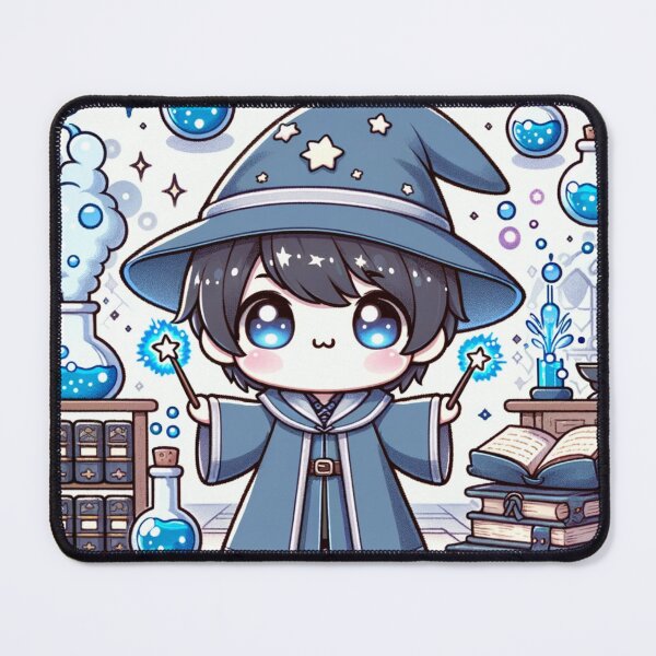 Item preview, Kawaii Magician Apprentice in Enchanted Classroom designed and sold by masquetea.