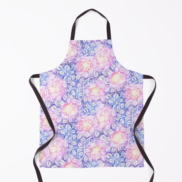 Item preview, Winter Solstice Frozen Leaves designed and sold by Markéta Stengl.