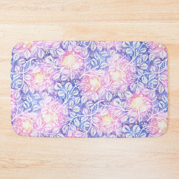 Item preview, Winter Solstice Frozen Leaves designed and sold by Markéta Stengl.