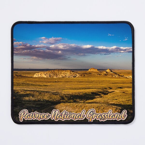 Item preview, Sunset on the Pawnee Buttes at Pawnee National Grassland designed and sold by GestaltImagery.