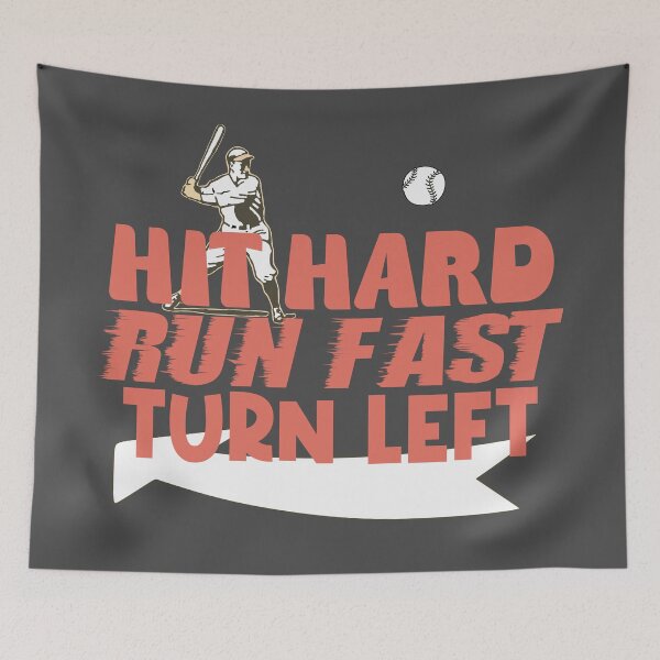 Item preview, Hit hard run fast turn left designed and sold by Colorfulman.