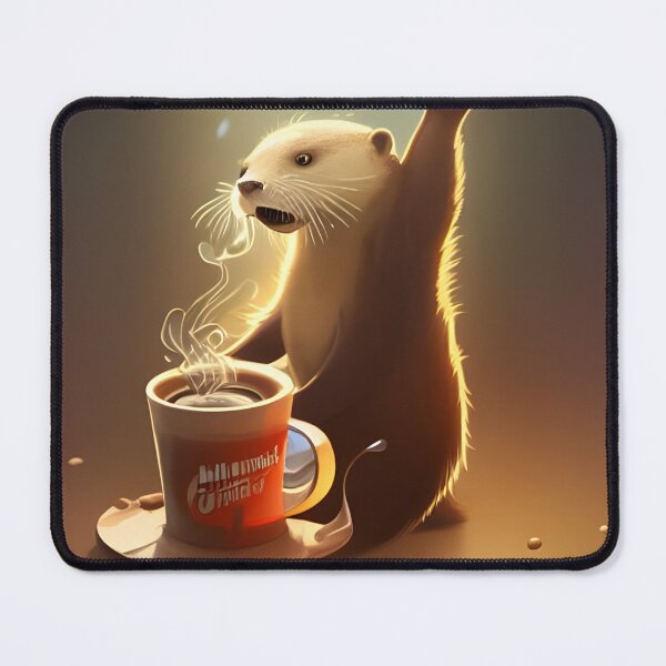 Item preview, Otter Café - One more Latte, please! designed and sold by stine1.