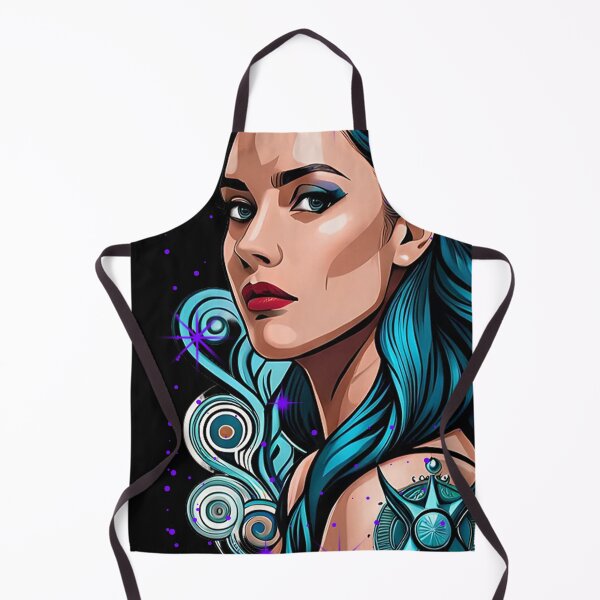 Item preview, Woman with flowers in her hair designed and sold by HarridanCreates.